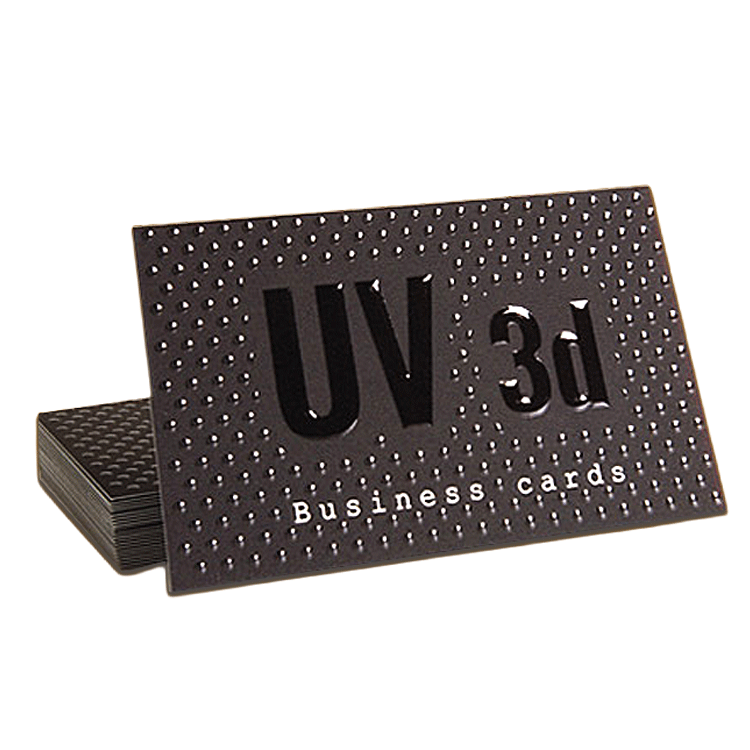 Raised Spot UV Business Cards 2