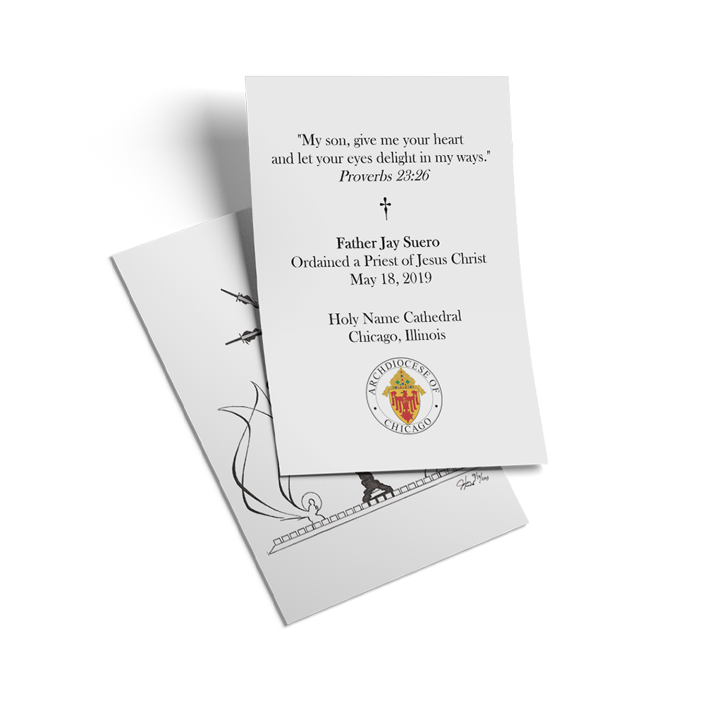 Ordination Prayer Cards