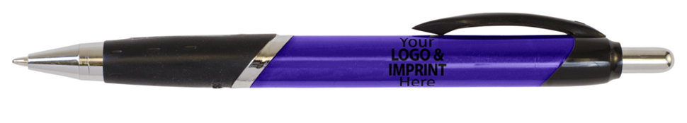 Navy Blue Action Click Pen