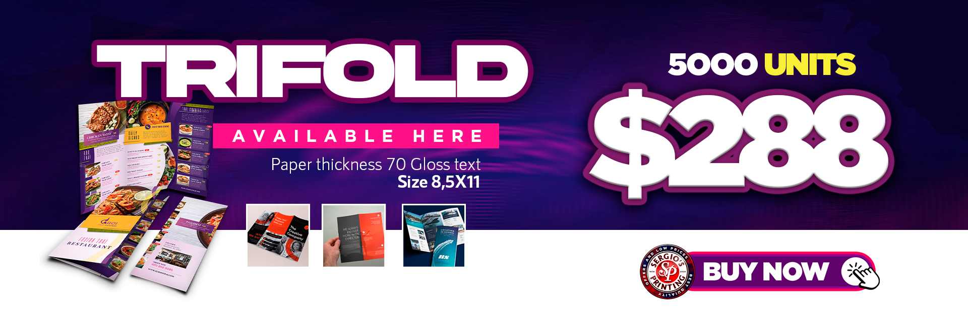 Tri Fold Promo