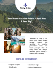 Travel Flyer