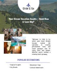 Travel Flyer