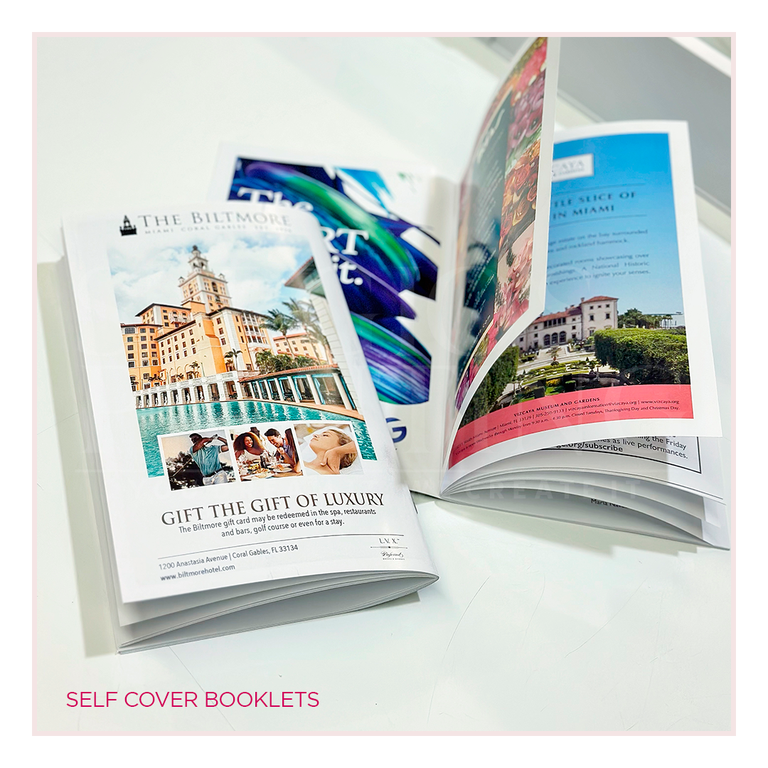 Self Cover Booklets