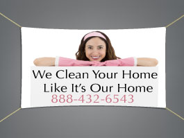 Cleaning Banners 