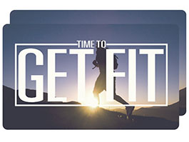 Health & Fitness Car Magnets 