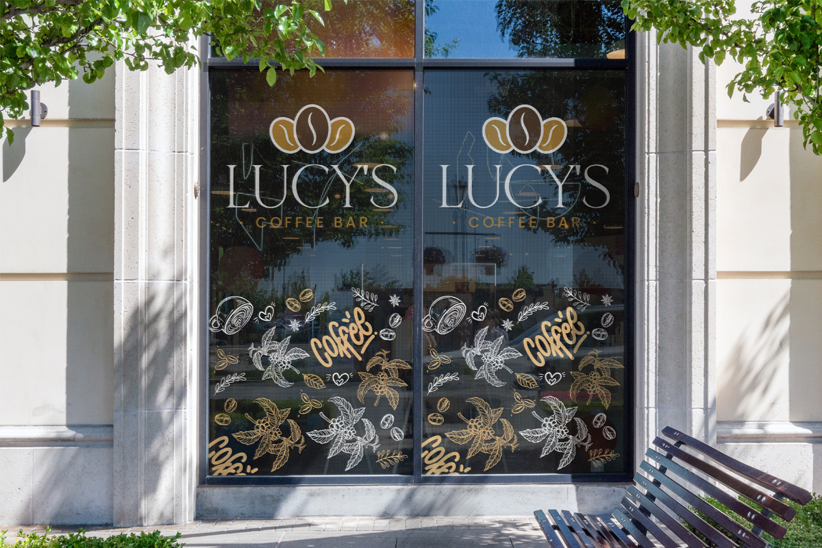 Perforated Mesh Decal 