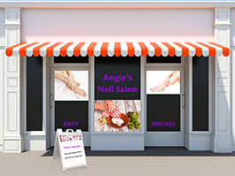 Nail Salon Signs 
