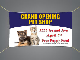 Pet Care Banners 