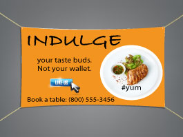 Restaurant Banners 