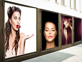 Salon Window Decals 