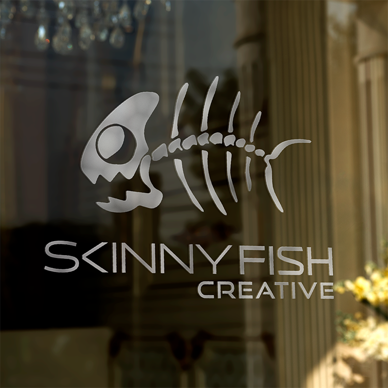 Frosted Vinyl Logo