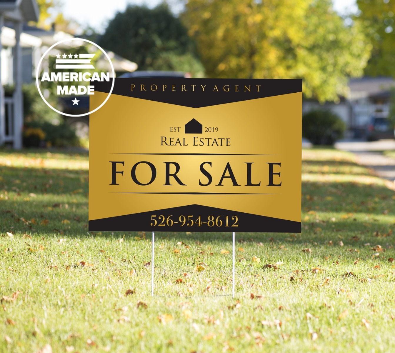 H Stake Corrugated Sign Stake