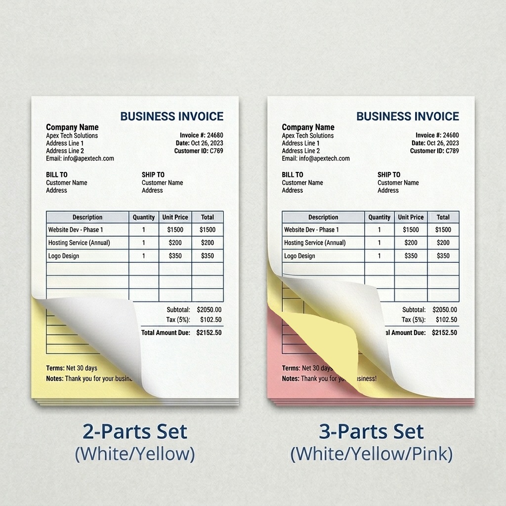 Carbonless Invoices 2