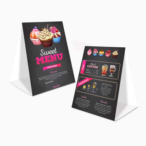 Table Tent Card
