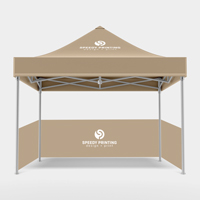 Canopy with Half Walls