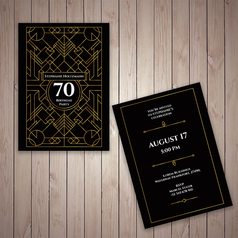 Birthday Invitations 5