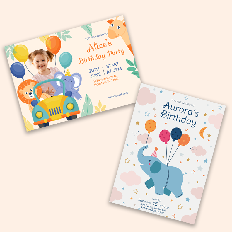 Birthday Invitations 3