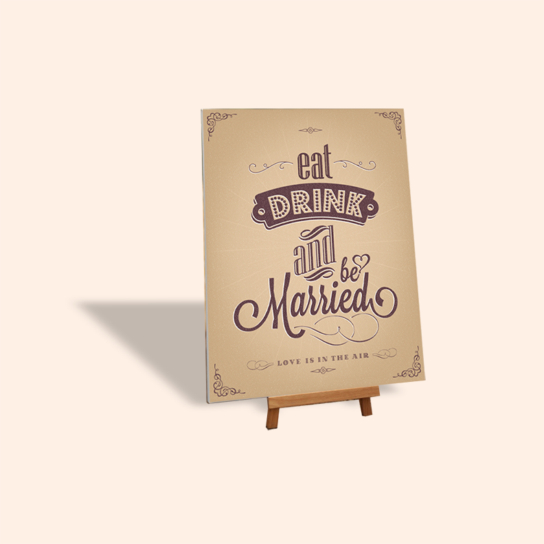 Foam Board Poster 1
