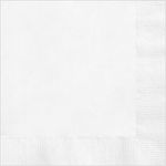 White Coined Napkin