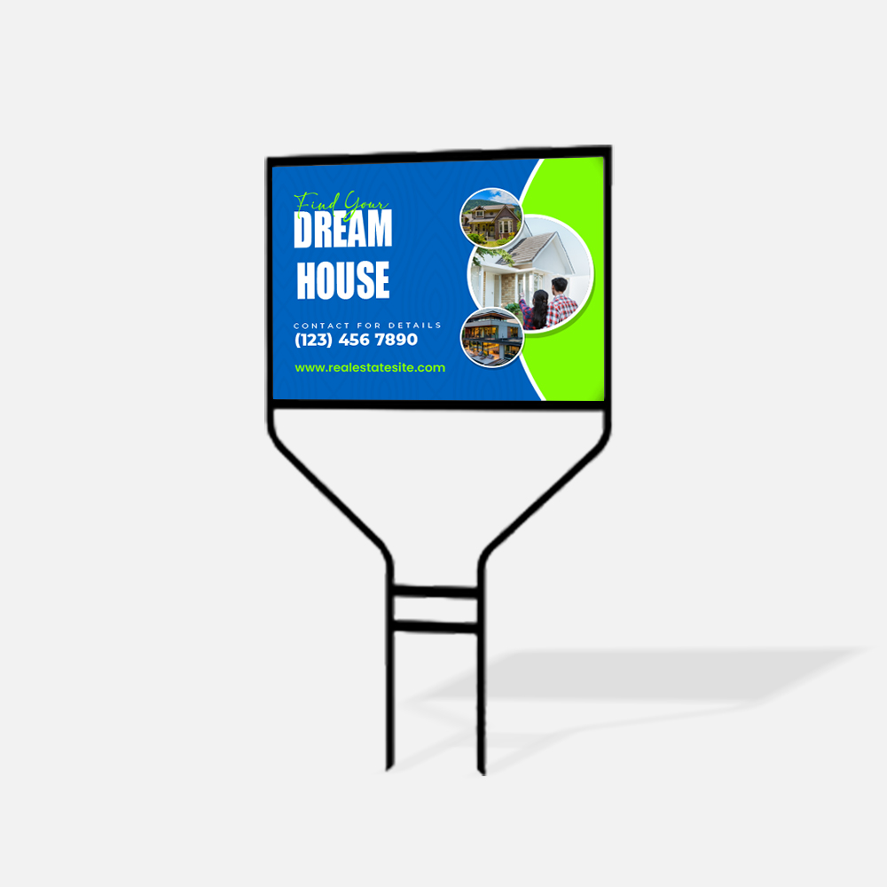 Round Rod Sign Frames (No Panel)