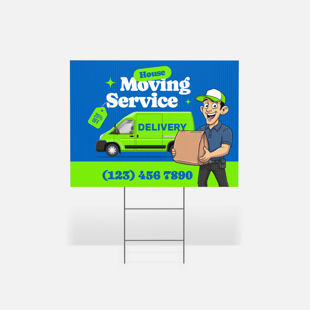 Yard Signs (Corrugated Plastic)