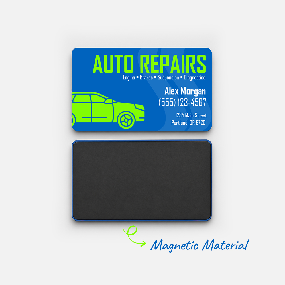 Magnetic business cards 2