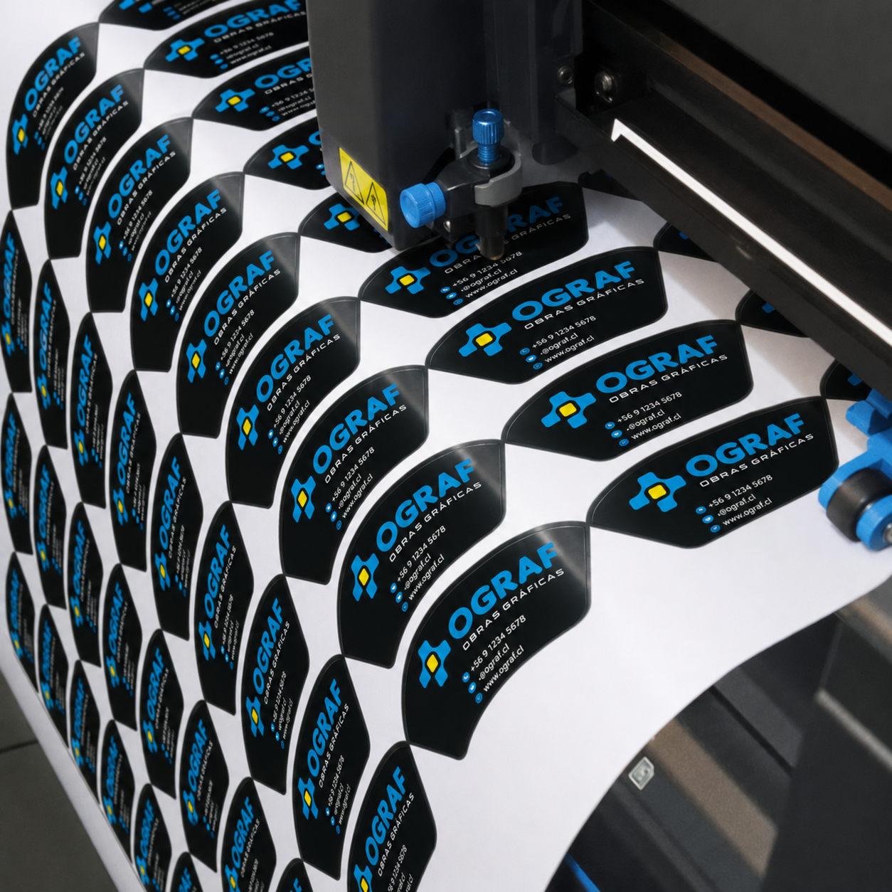 Stickers PVC Adhesivo por M2
