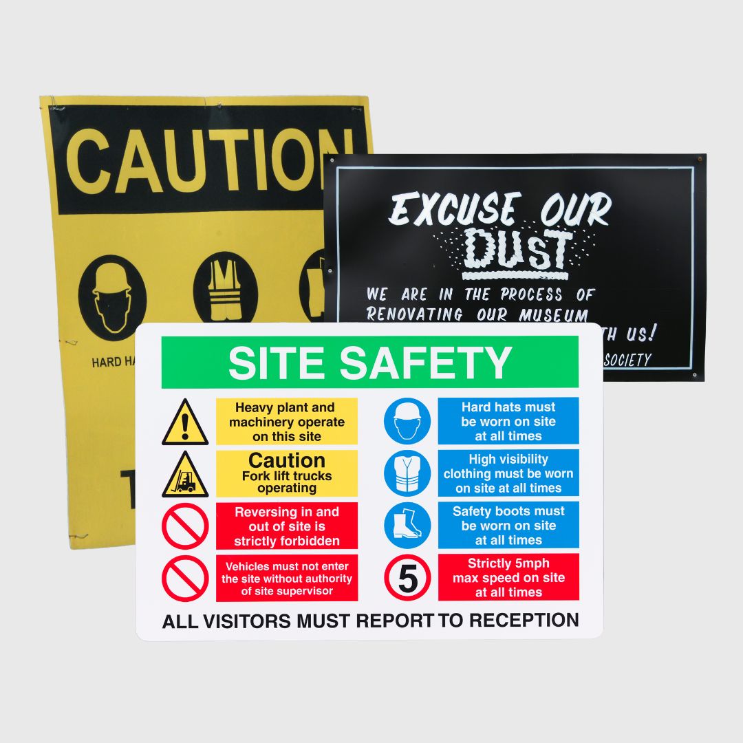 “Durable aluminum sign for outdoor display