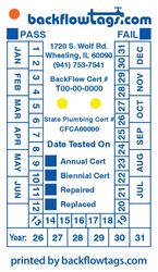 BF2004 Backflow Tags 1 sided Style D_1