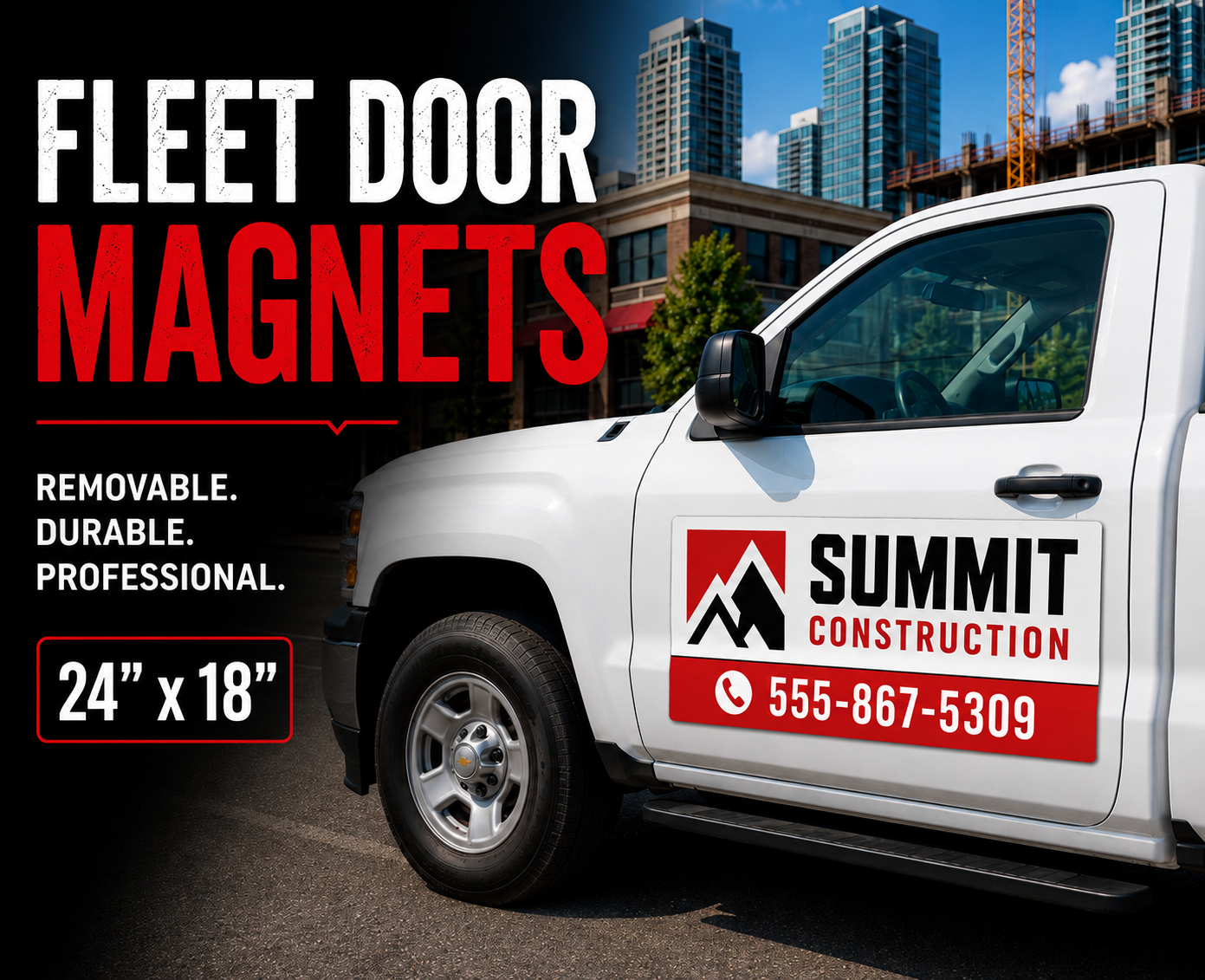 Door Magnets 24" x 18"