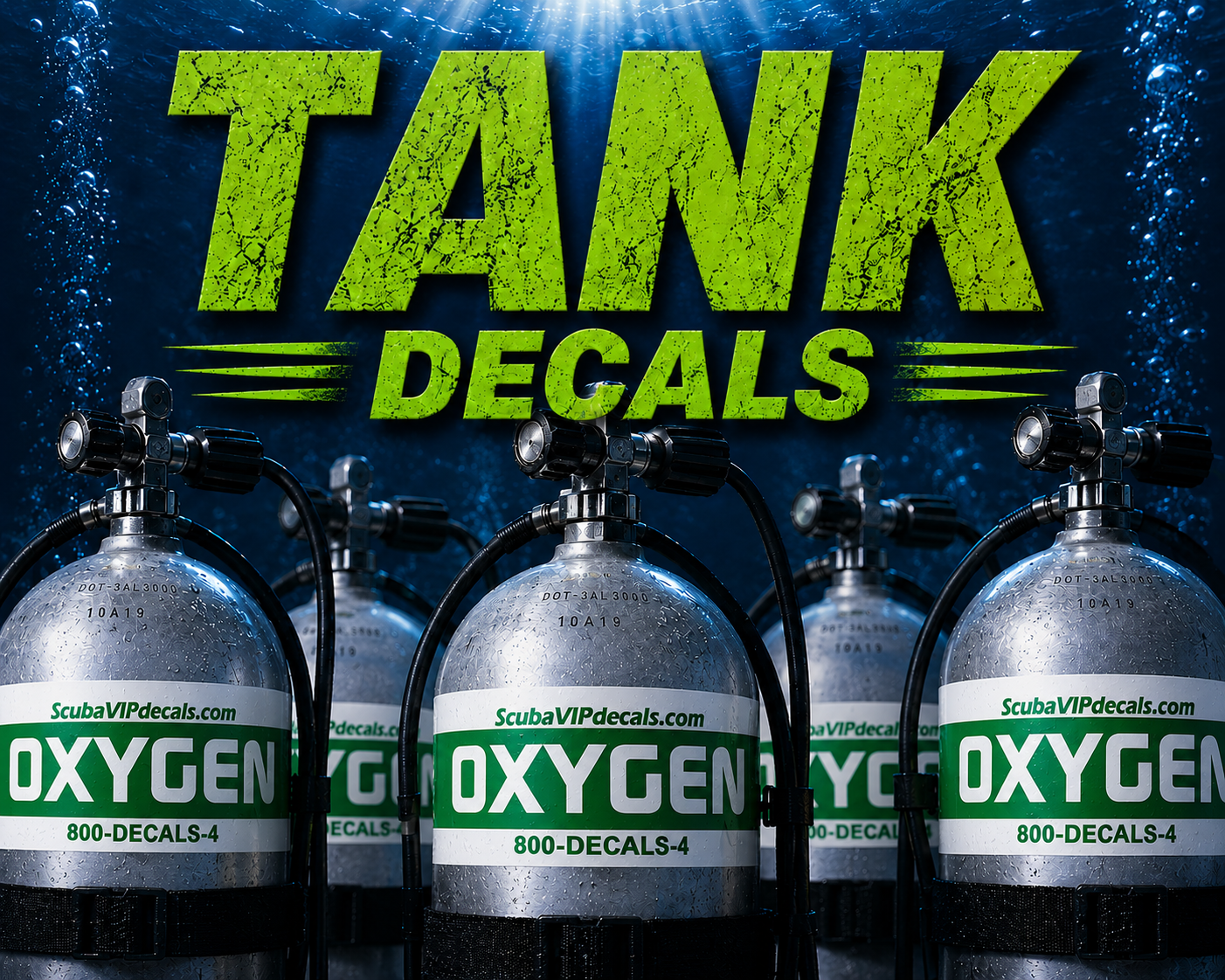 Tank Decals Oxygen