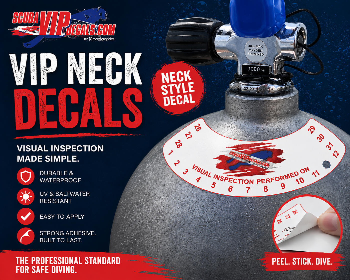 Neck Style VIP Decals