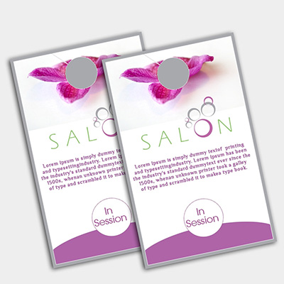Door Hangers Two Side