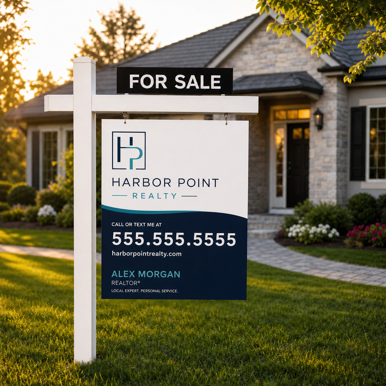 aluminum sandwich board