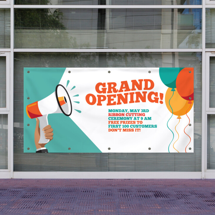 18oz Banner