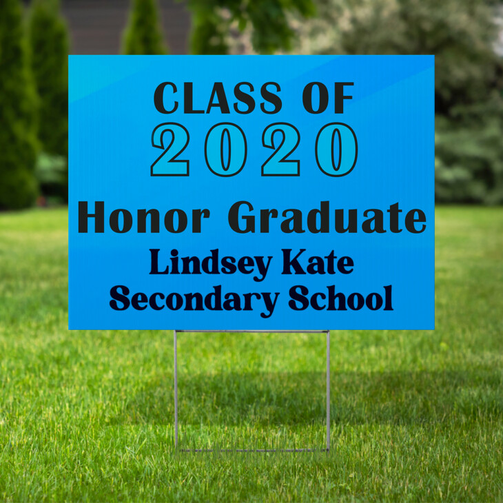 Yard Sign & Stake Combo 13