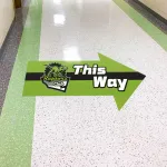 Raptors Club Floor Decal