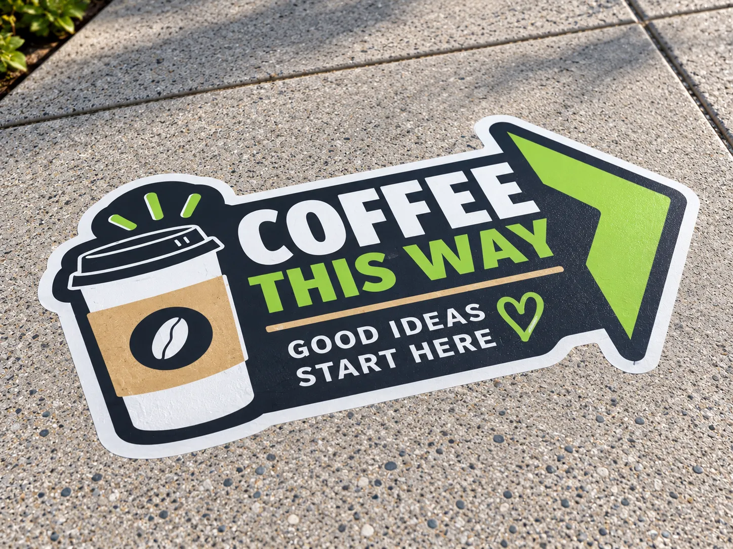 Coffee Street Decal