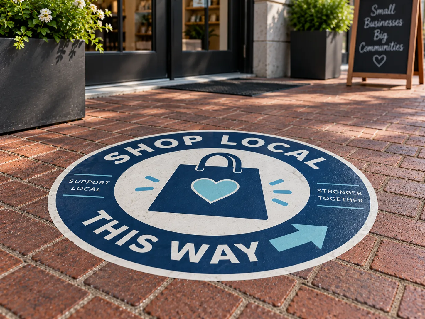 Shop Local Decal