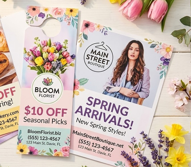 Spring Print Marketing Ideas for Small Businesses