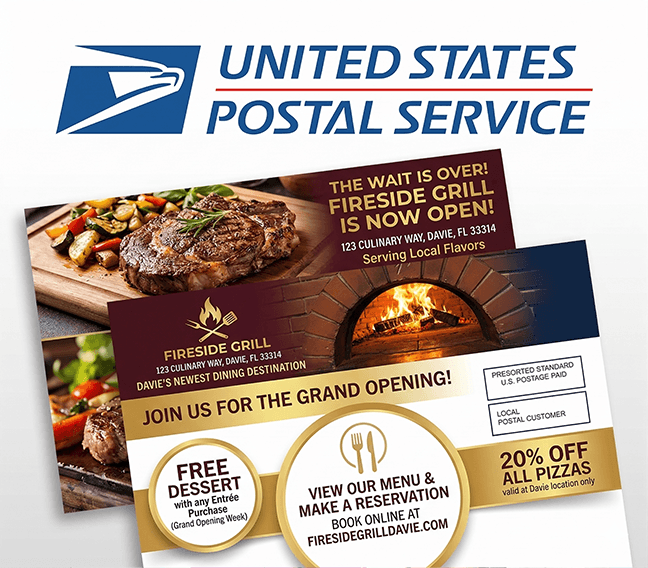 EDDM mailer printing for restaurants — reach every home in your delivery area | TheFlyerLab