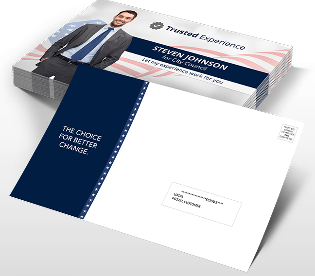Postcard printing for political campaigns | TheFlyerLab
