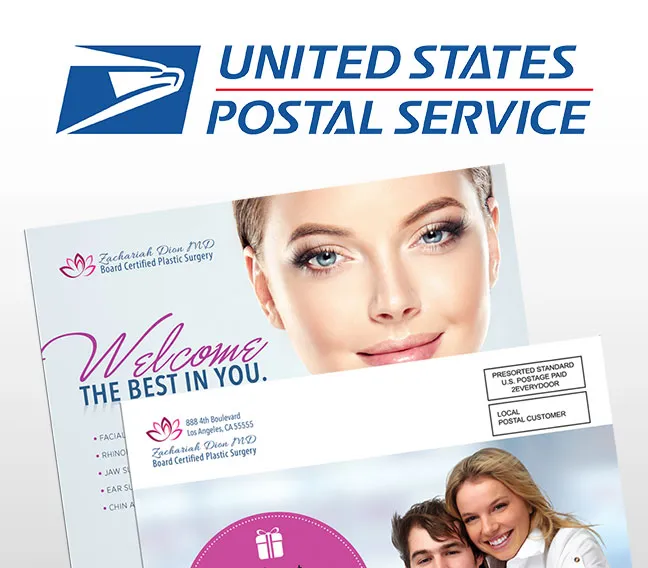 EDDM printing online — Every Door Direct Mail postcards in USPS-approved sizes | TheFlyerLab