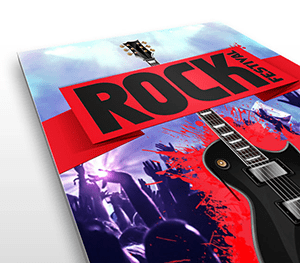 Custom poster printing online — full color on premium gloss or matte stock | TheFlyerLab