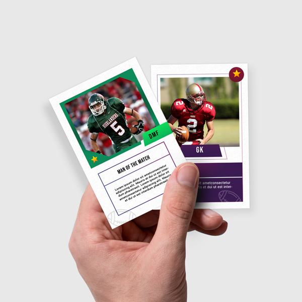 100lb Cover Linen Trading Cards