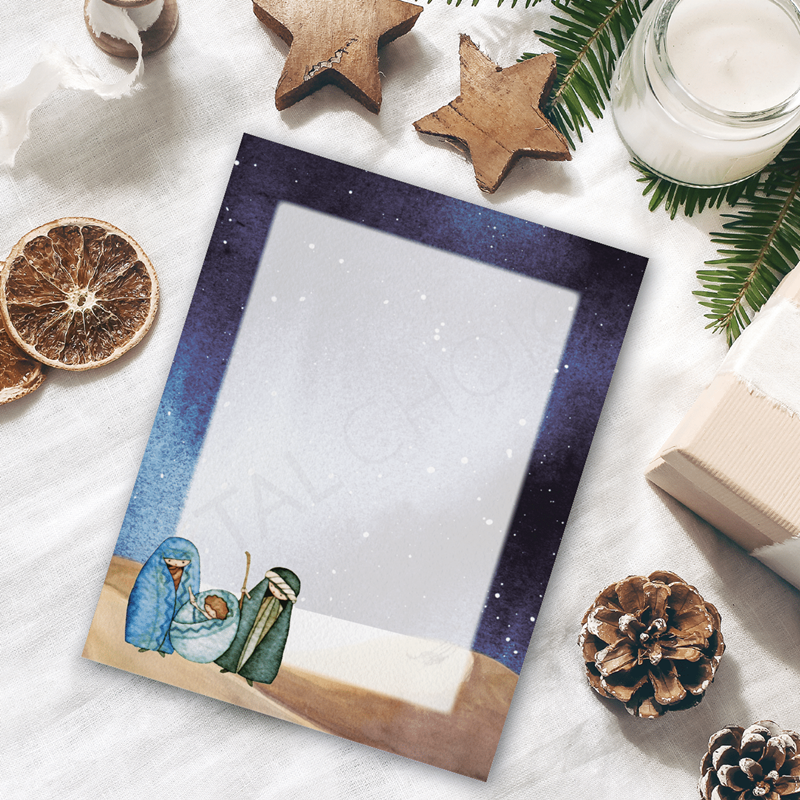 3 Wisemen Christmas Letterhead