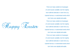 Happy Easter