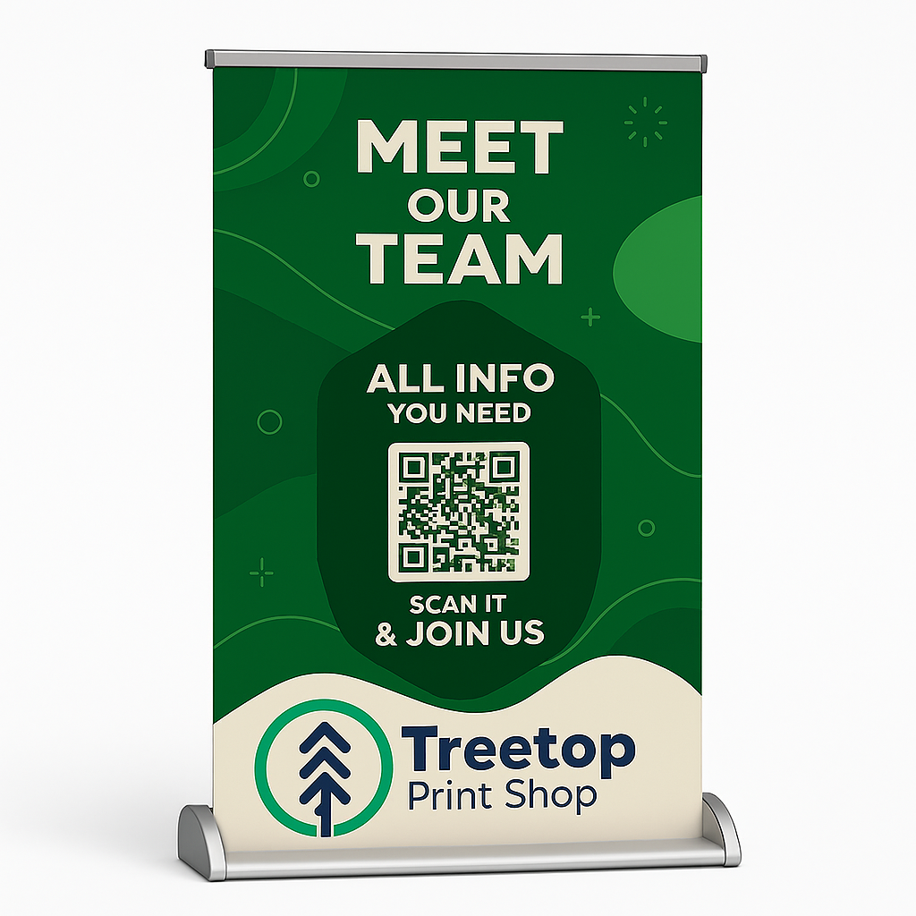 Table Top Banner Stand