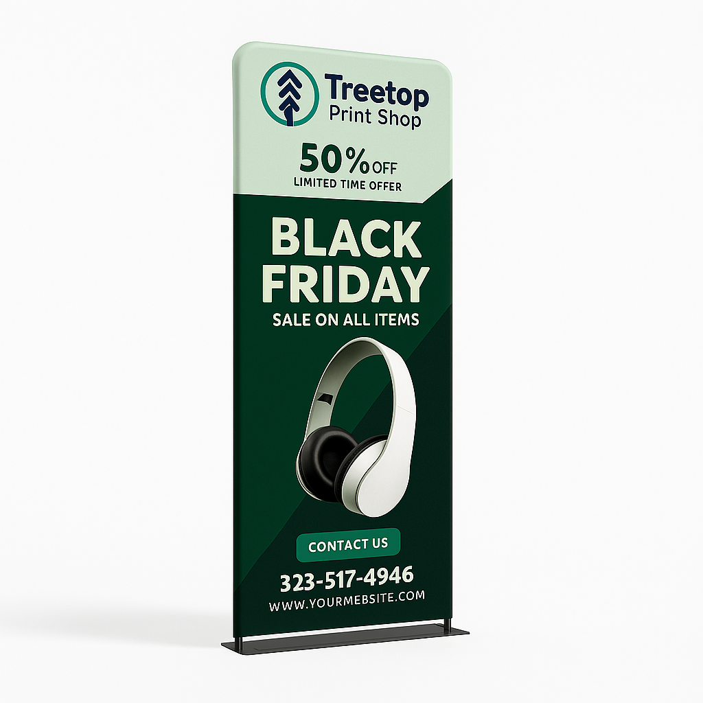 Tension Fabric Stand