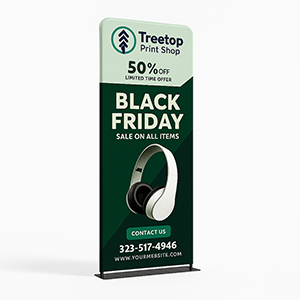 Tension Fabric Stand